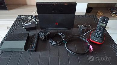 Kit Completo TIM Modem + Decoder TIM VISION 32GB