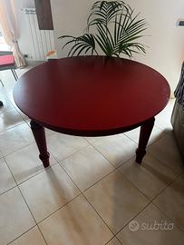 Tavolo tondo e sedie  POLIFORM