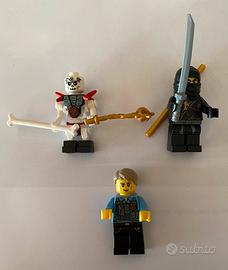 3 Lego Minifigures (Ninjago e City)