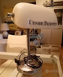 Lampada da scrivania con vetro movibile Paciotti 