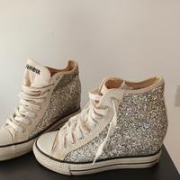 scarpe donna con paillettes 