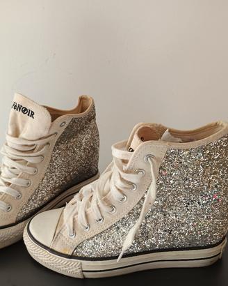 scarpe donna con paillettes 