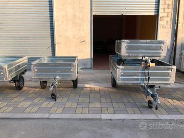 Carrello auto - rimorchio auto - trasporto moto