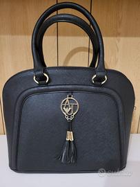 Borsa Armani Jeans blu nera come nuova