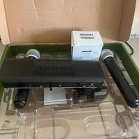 Shure Doppia centralina Wireless Microfono BLXPG58