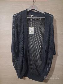 cardigan traforato con cartellino 
