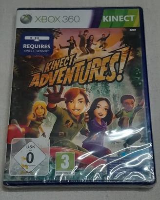 Xbox360 kinect Adventures nuovo sigillato