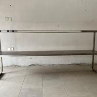 Mensola in acciaio inox per cucina professionale