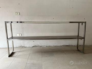 Mensola in acciaio inox per cucina professionale
