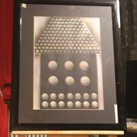 FRANCO COSTALONGA SCRILICO SU CARTA 35X50 2001