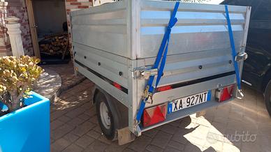 Rimorchio appendice con targa 