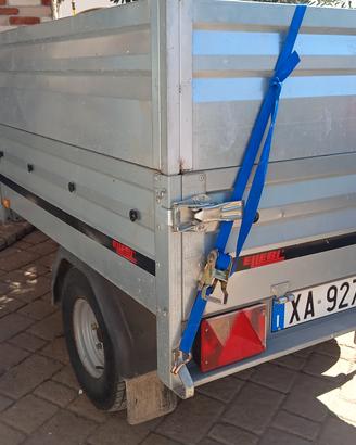 Rimorchio appendice con targa 