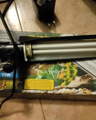 portalampada exo terra acquari terrari