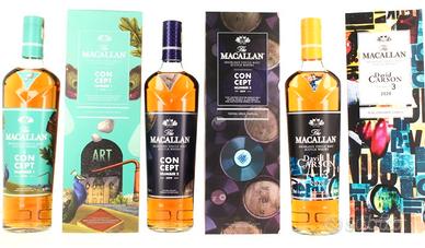 WHISKY MACALLAN CONCEPT 1,2,3 LIM. EDITION CL 75