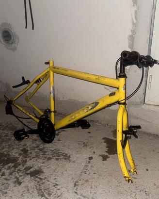Bicicletta esoscheletro