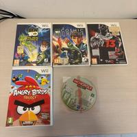 giochi Wii : Ben Ten , WWE, Angry Birds, Monopoly