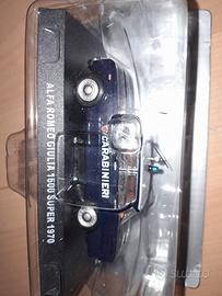 modellino alfaromeogiulia 1600 carabinieri