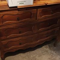 Cassettiera in legno antiquariato 