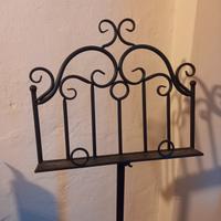 Leggio in ferro battuto 