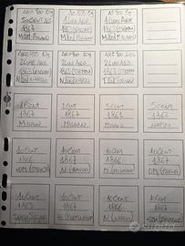 Monete Vittorio Emanuele II argento è è centesimi