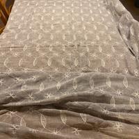 Tenda singola con decorazione