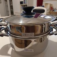 Pentola con scolapasta 