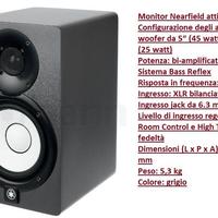 Yamaha HS5 Limited Edition Gray Monitor  cassa