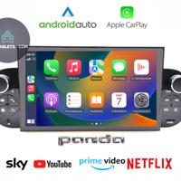Car tablet carplay specifico per FIAT PANDA