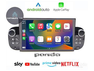 Car tablet carplay specifico per FIAT PANDA
