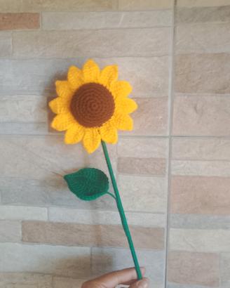 Fiore girasole fatto a mano 