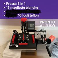 Pressa 8 in 1+ Magliette (TRATTABILE)