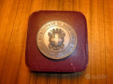 1902 Medaglia Scuola Municipale di Disegno Pavia