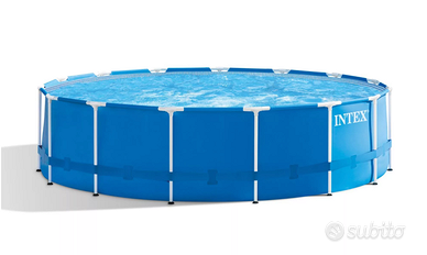 Piscina Intex rotonda 457x122 cm con accesori