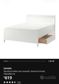 Letto contenitore