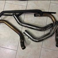 Sistema di scarico completo harley davidson