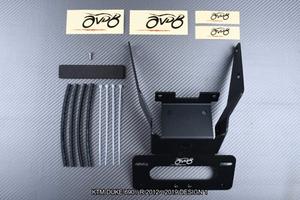 Portatarga corto KTM DUKE 690 / R 2012 - 2019