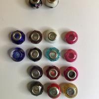 Charms in "vetro" sfaccettato