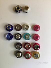 Charms in "vetro" sfaccettato