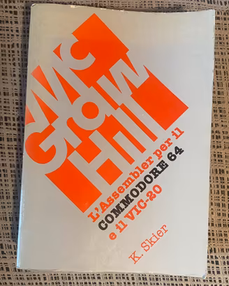 Volume McGraw Hill Assembler Commidore 64 e VIC-20