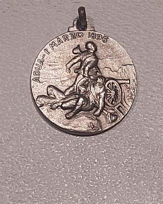 Medaglia argento Adua 1896