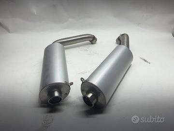 Coppia Silenziatori Originali D. 50 Per Ducati 996