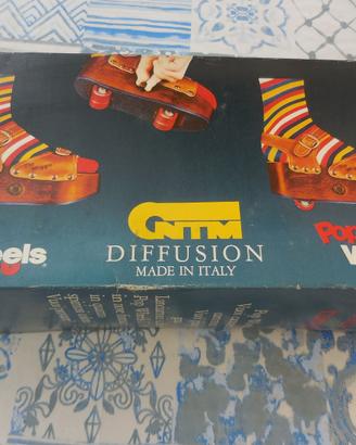 pattini a rotelle Pop Wheels anni 70 (NOS)