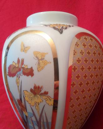 Vaso Antico Golden Brocade Giapponese
