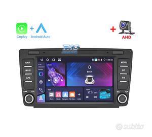 RADIO GPS ANDROID 10 PER SKODA OCTAVIA 09-13 USB T