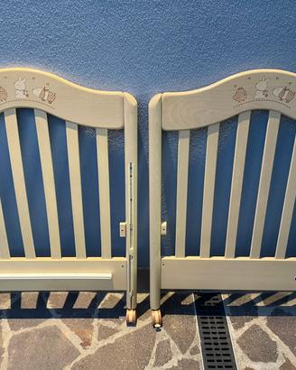 Lettino culla marca Pali regolabile più materasso