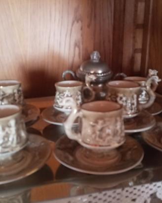 Tazzine porcellana R.capodimonte