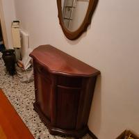 mobile in legno con specchio