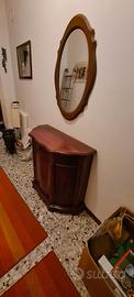 mobile in legno con specchio