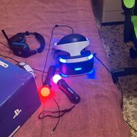 Visore realtà virtuale playstation completo