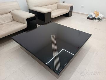 Tavolo da salotto vintage anni’70-design scultoreo